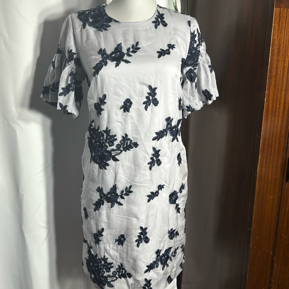 Banana republic short sleeve midi dress